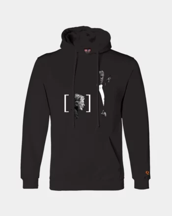 Trump Hillary Political Hoodie - Made In America - Black
