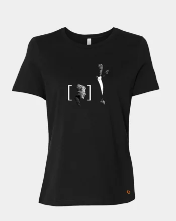 Trump Hillary Political Tee Shirt Made In America Black Women's