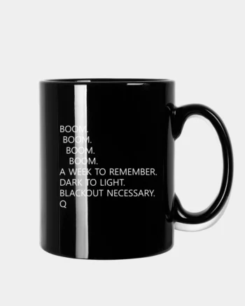 Boom Q Political Meme Coffee Mug Black