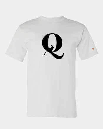 Q Rabbit Political Meme T Shirt Men's White