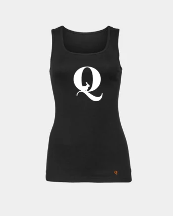 Q Rabbit Political Meme Tank Top Women's Black