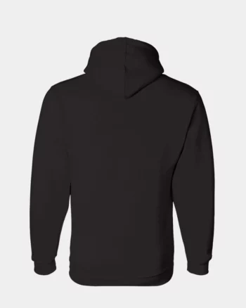 Unisex Political Black Hoodie Back