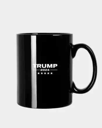 Trump 2024 Political Meme Coffee Mug Black