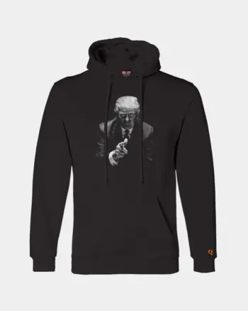 Trump Hoodie Made In America Mens Black