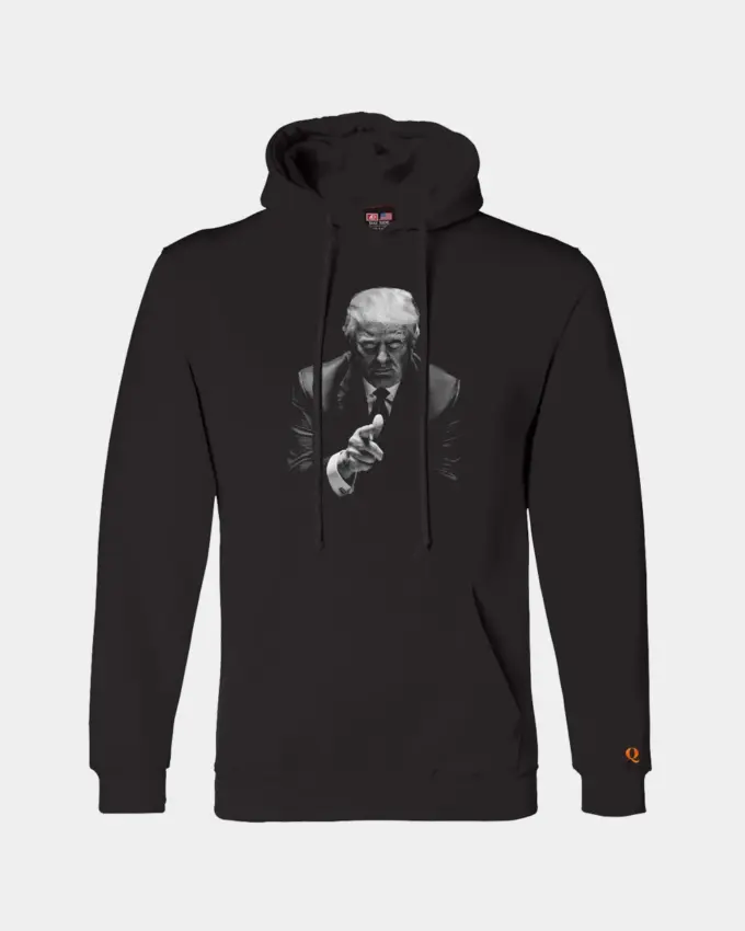 Trump Hoodie Made In America Mens Black