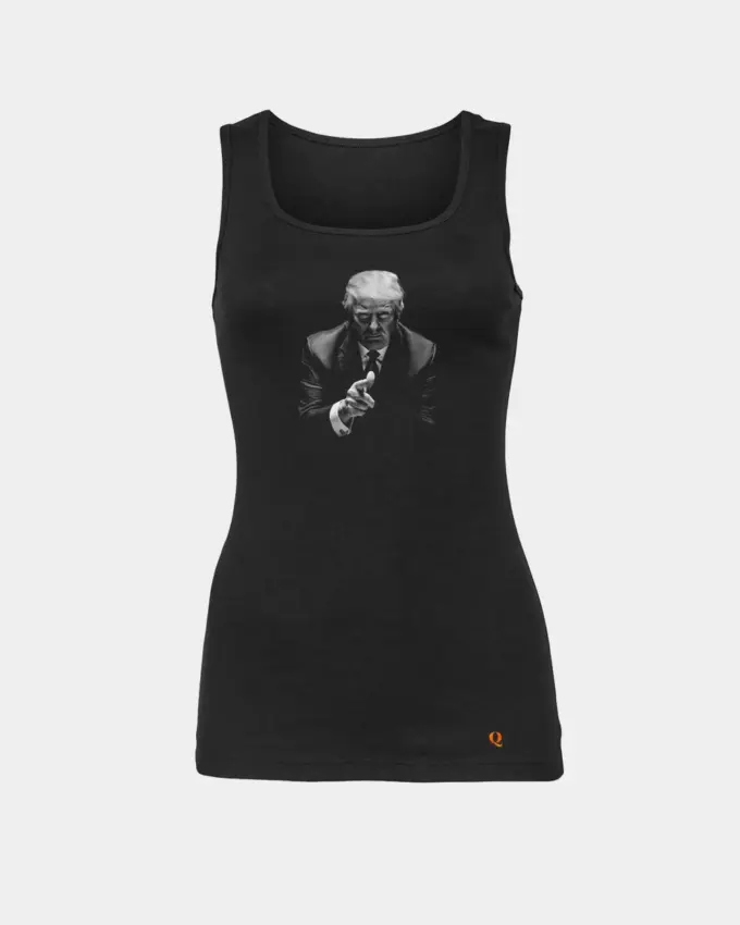 Trump Political Tank Top Women's Black